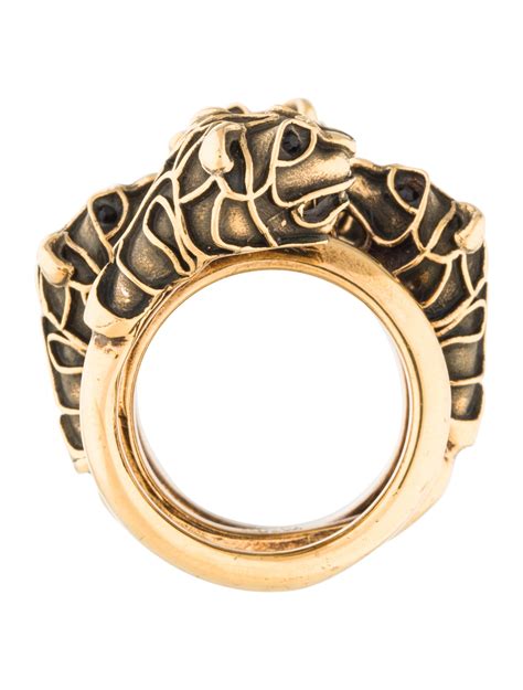 gucci double wrap tiger ring|Gucci tiger shopper.